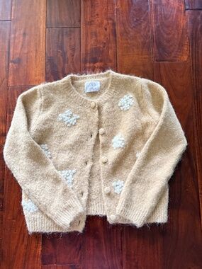 NWOT ZARA girls embroidered sweater